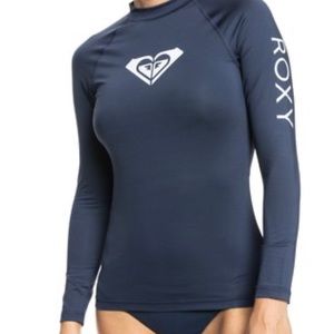 roxy whole heart long sleeve rash guard